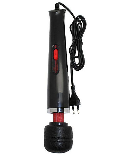 Чёрный жезловый вибратор с 2 скоростями Eroticon 30436