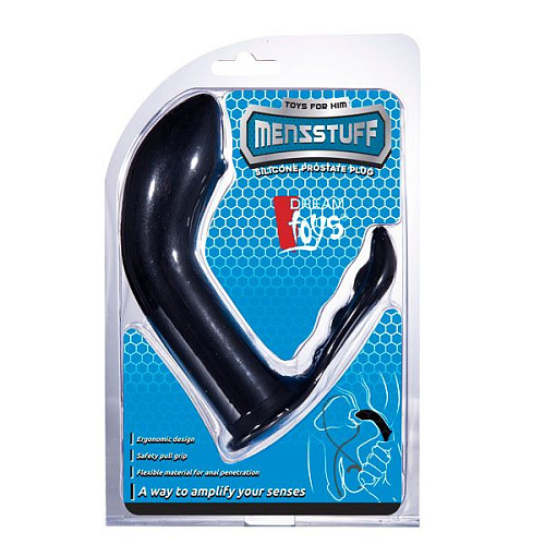 Чёрный стимулятор простаты Dream Toys PROSTATE PLUG 21606