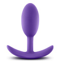 Фиолетовая анальная пробка Blush Novelties Wearable Vibra Slim Plug Medium BL-11861 (10,1 см)
