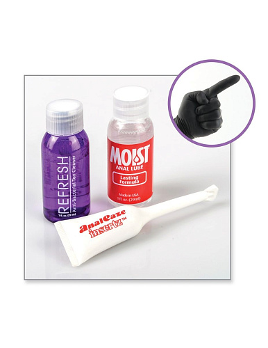 Чёрная коническая анальная пробка Pipedream Small Weighted Silicone Plug PD4780-23 (10,4 см)