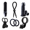 Чёрный вибронабор для двоих NMC TUTTI BOX KIT SET 140055