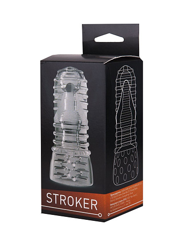 Прозрачный двусторонний мастурбатор Сумерки богов STROKER №3 401-03 BX DD