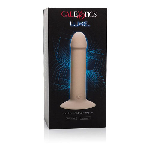 Перезаряжаемый телесный вибратор на присоске California Exotic Novelties LUXE Touch-Sensitive Vibrator SE-4400-30-3 (16,5 см)