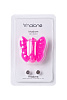 Розовый клиторальный стимулятор-бабочка Nalone Madam VS-VR46