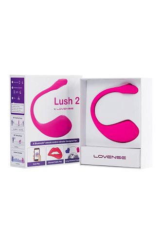 Ярко-розовое виброяйцо Lovense Lush 2 LE-03