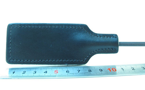 Чёрный профессиональный стек с золотистой рукоятью БДСМ арсенал 62010 (73 см)