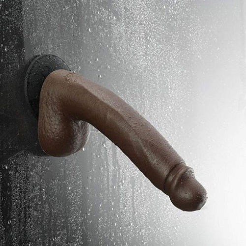 Коричневый реалистичный фаллоимитатор Fleshlight Fleshjack Boys — Milan Christopher FL250 (23 см)