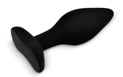 Чёрная анальная пробка Brazzers BRQ113 (11,5 см)