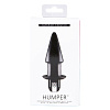 Чёрный конический анальный вибратор NMC HUMPER 3.5INCH VIBRATOR 111771