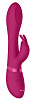 Розовый вибромассажёр-кролик Shots Media BV Mira VIVE022PNK (21,5 см)
