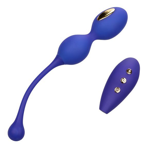 Фиолетовые виброшарики с электростимуляцией California Exotic Novelties Impulse Intimate E-Stimulator Dual Kegel SE-0630-08-3