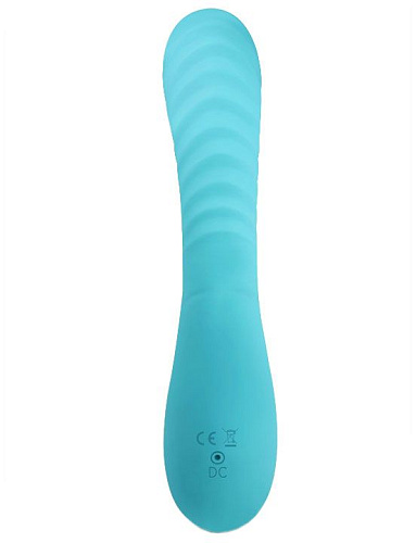 Бирюзовый вибратор Winyi Marina WY0524-GR (19,6 см)