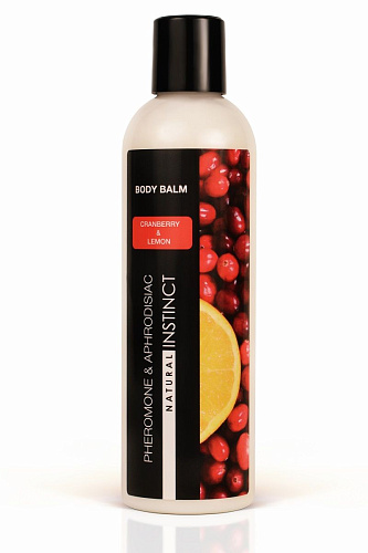 Бальзам для тела с феромонами Парфюм престиж М Natural Instinct с ароматом клюквы и лимона