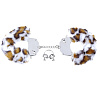 Наручники с искусственным леопардовым мехом Pipedream Original Furry Cuffs PD3804-40