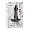 Чёрный анальный вибромассажёр NU Sensuelle MINI PLUG 340124 (9,5 см)