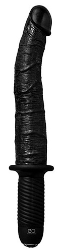 Чёрный реалистичный вибратор NMC RAMMER 111872