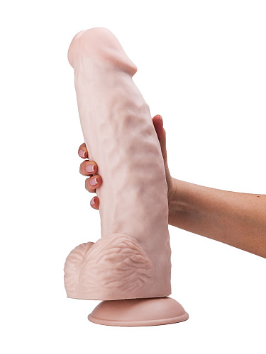 Супергигант-реалистик телесного цвета LOVETOY (А-Полимер) 900300 (33 см)