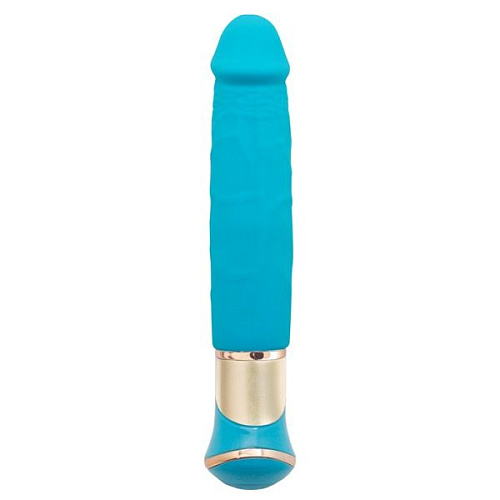 Голубой вибратор Howells ECSTASY Deluxe Rowdy Dong 173808blue (21,5 см)