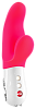 Ярко-розовый вибратор с клиторальным отростком Fun Factory MiSS Bi 1201036 (17 см)