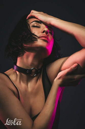 Чёрный ошейник Lola toys Intrigue 1090-01lola