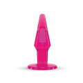 Большая розовая анальная пробка Toyz4lovers JAMMY JELLY ANAL LARGE PLUG PINK T4L-00700713 (13,5 см)