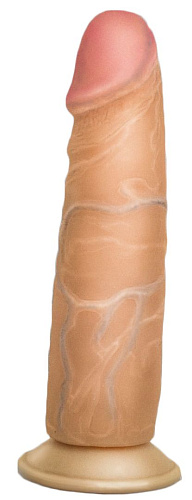 Телесный фаллоимитатор на присоске LOVETOY (А-Полимер) COCK NEXT 7 611105 (17,7 см)