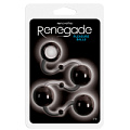 Чёрные анальные шарики NS Novelties Renegade Pleasure Balls NSN-1117-13