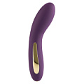 Фиолетовый изогнутый вибромассажёр Toy Joy Luminate Vibrator 3006010295 (17 см)