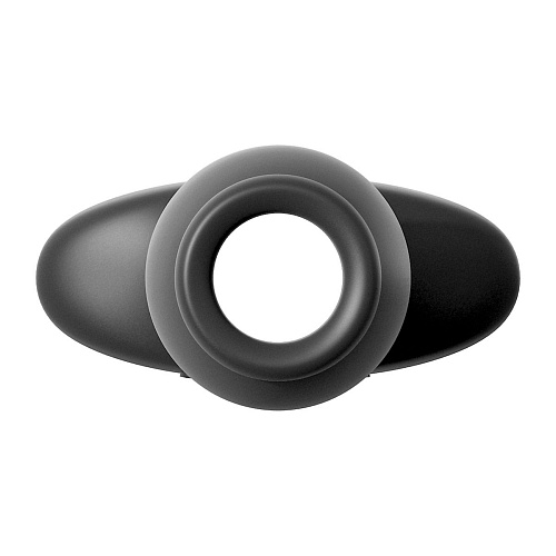 Открытая анальная пробка в чёрном цвете Pipedream Anal Fantasy Collection Open Wide Tunnel Plug PD4682-23 (7,2 см)