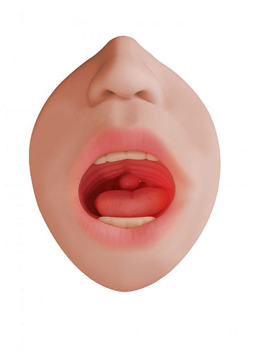 Мастурбатор-ротик телесного цвета Lola toys Hot Babe 2101-02Lola