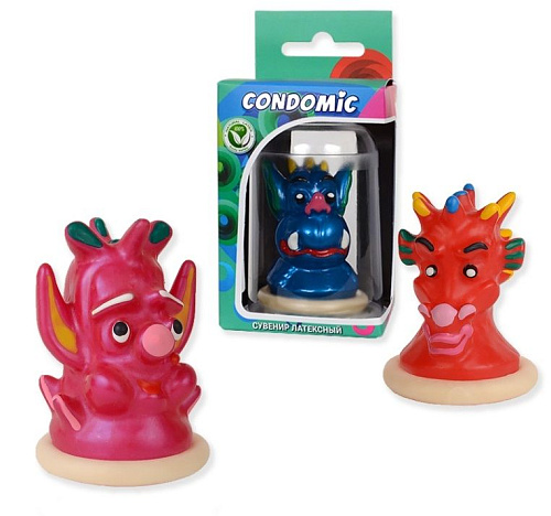 Сувенирный латексный презерватив Sitabella «Гоблин» 3246