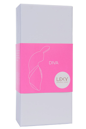 Розовый вибратор с усиками Lexy Diva D1 (15 см)