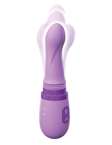 Фиолетовый вибростимулятор Pipedream Her Personal Sex Machine PD4945-12 (21,3 см)