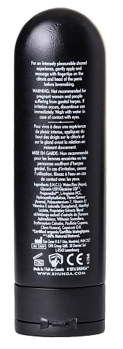 Интимный гель для пар, усиливающий наслаждение, Lotus Noir - 60 мл. Shunga 5600