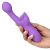 Фиолетовый вибратор-кролик California Exotic Novelties Rechargeable Butterfly Kiss SE-0783-15-3