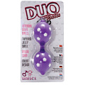 Фиолетовые вагинальные шарики Seven Creations DUO BALLS 05-128PUSC