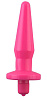 Розовая водонепроницаемая вибровтулка POPO Pleasure 731316 (12,1 см)