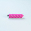Розовый текстурированный вибромассажёр Jopen Charms Plush Raspberry Pink JO-8040-00-3