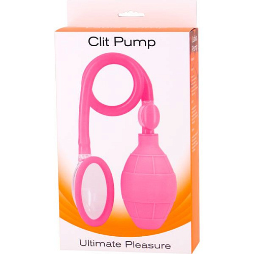 Розовая помпа для клитора Seven Creations CLIT PUMP 51113