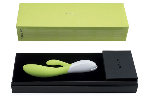 Вибромассажёр цвета лайма Lelo Ina 2 Lime Green LEL7657 (20 см)