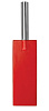 Красная прямоугольная шлёпалка Shots Media BV Leather Paddle OU020RED (35 см)