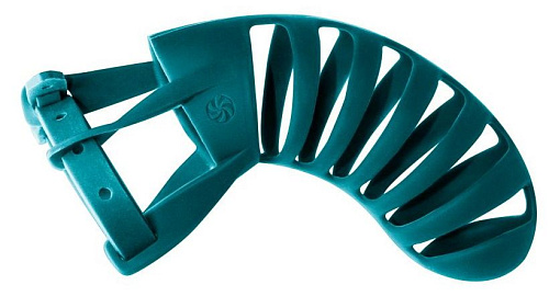 Мужской пояс верности зелёного цвета Lola toys Romello 1166-03lola