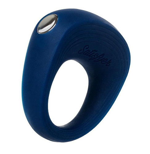 Синее эрекционное кольцо на пенис Satisfyer Ring 2 J02008-13
