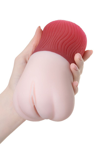 Телесный реалистичный мастурбатор с выпадающей маткой Magic Eyes Gokusai Uterus ME-09