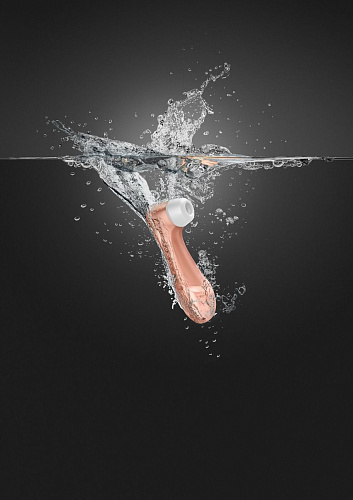 Вакуум-волновой бесконтактный бронзовый стимулятор клитора Satisfyer PRO2