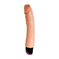 Вибратор телесного цвета Bior toys Realistic Cock Vibe EE-10040 (20 см)