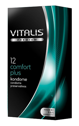 Контурные прозрачные презервативы R S GmbH VITALIS PREMIUM №12 comfort plus (12 шт)