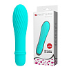 Мятный вибратор с бороздками Baile Solomon BI-014503-3 (12,3 см)