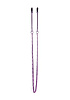 Фиолетовые клипсы на соски с цепочкой Shots Media BV OU078PUR