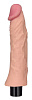 Крупный вибратор-реалистик телесного цвета Lovetoy Real Softee LV0913
